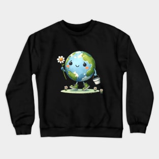 Earth Day Crewneck Sweatshirt